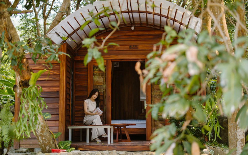 Suối Lương Đà Nẵng không gian sát suối riêng tư