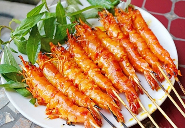 Tôm nướng