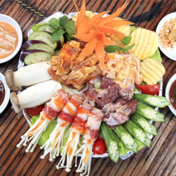 Combo nướng (Bao gồm 02 bia tiger bạc)